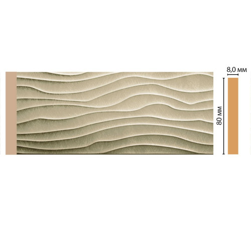 Молдинг DECOMASTER D042-373 80х8х2400 мм D042-373