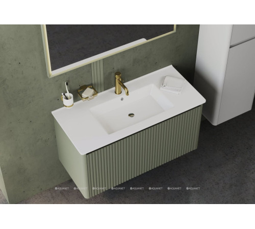 Смеситель для раковины Allen Brau Priority 3.0 излив 125 мм браш. золото 5.31A01-GB