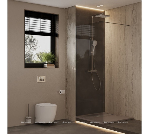 Кнопка смыва пневматическая Allen Brau Infinity сталь брашированное золото 9.20006.GB