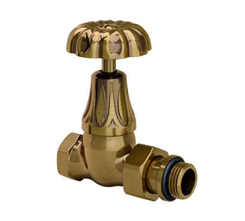 Клапан радиаторный прямой SR Rubinetterie Floral Old Style 1/2 бронза 0338-1500Z000