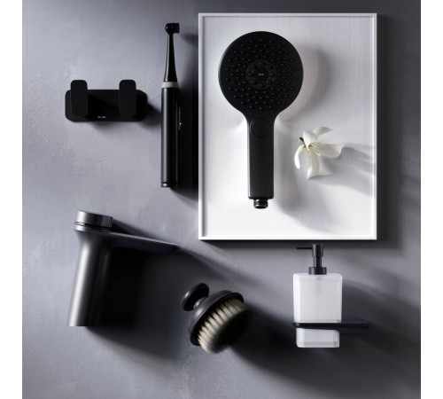 Смеситель для раковины AM.PM Inspire V2.0 TouchReel черный матовый F50A02522