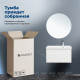 Тумба с раковиной Aquanet Агата 90 R 1 ящик белый сатин 00365936