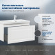Тумба с раковиной Aquanet Агата 90 R 1 ящик белый сатин 00365936