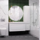 Тумба под раковину Aquanet Агата 100 1 ящик белый сатин 00345483