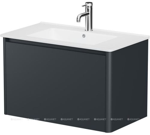 Тумба Allen Brau GRAVITY 80 см 1 ящик антрацит матовый 1.370013.AM