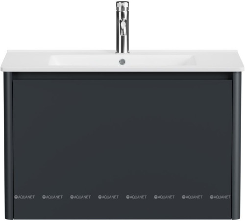 Тумба Allen Brau GRAVITY 80 см 1 ящик антрацит матовый 1.370013.AM