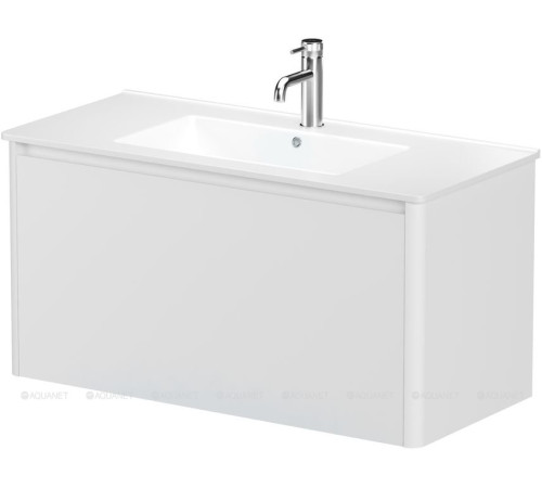 Тумба Allen Brau GRAVITY 100 см 1 ящик белый матовый 1.370014.WM