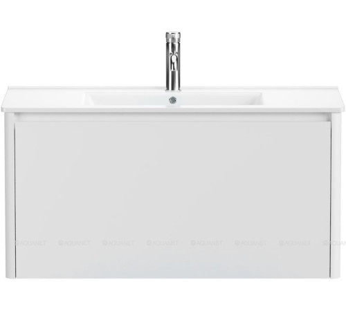 Тумба Allen Brau GRAVITY 100 см 1 ящик белый матовый 1.370014.WM