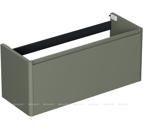 Тумба Allen Brau GRAVITY 120 см 1 ящик олива матовый 1.370015.CGM