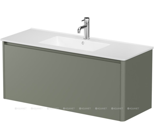 Тумба Allen Brau GRAVITY 120 см 1 ящик олива матовый 1.370015.CGM