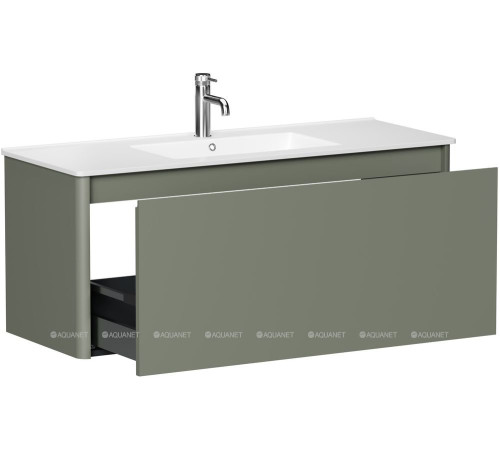 Тумба Allen Brau GRAVITY 120 см 1 ящик олива матовый 1.370015.CGM