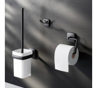 Набор аксессуаров для туалета AM.PM Gem черный AK90T2003B