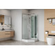 Душевая кабина Aquanet Passion P 3.0 900x900 мм пентагональная зеркало хром Набор 00348370