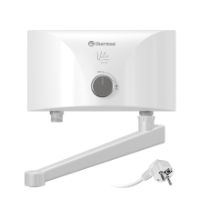 Водонагреватель проточный электрический Thermex Vetro 3500 tap 3.5 кВт 15955