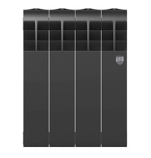 Радиатор биметаллический Royal Thermo BiLiner 350 4 секции Noir Sable НС-1197123