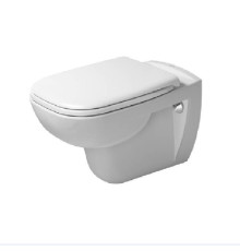 Унитаз подвесной Duravit D-Code Rimless 35.5х54.5 см с сиденьем SoftClose 45700900A1