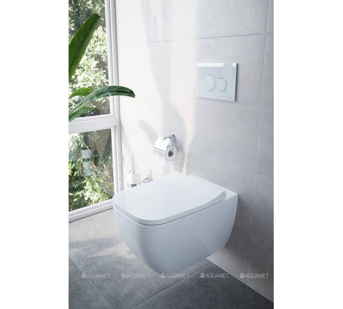 Унитаз подвесной безободковый VitrA Shift с сиденьем микролифт 7742B003-0075