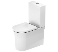 Унитаз-моноблок Duravit White Tulip 37x65 см Rimless HygieneGlaze 0933100005/2197092000