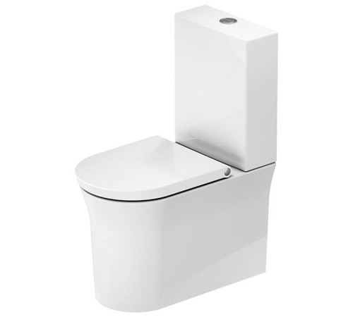 Унитаз-моноблок Duravit White Tulip 37x65 см Rimless HygieneGlaze 0933100005/2197092000