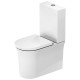 Унитаз-моноблок Duravit White Tulip 37x65 см Rimless HygieneGlaze 0933100005/2197092000