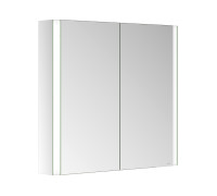 Зеркальный шкаф Keuco Somaris 80x71x12.8 см 2-дверный IP 44 14502002100