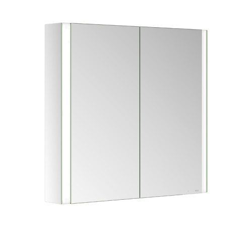 Зеркальный шкаф Keuco Somaris 80x71x12.8 см 2-дверный IP 44 14502002100
