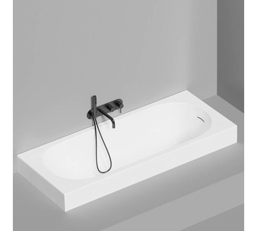 Ванна встраиваемая Salini Ornella Kit 170х70х60 см S-Stone белый матовый 102423M