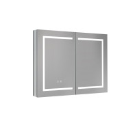 Зеркальный шкаф AQUATON AQ7904-MLC 900x700x133 мм с подсветкой и антизапотеванием AQ7904-MLC