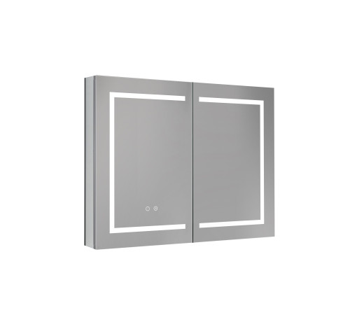 Зеркальный шкаф AQUATON AQ7904-MLC 900x700x133 мм с подсветкой и антизапотеванием AQ7904-MLC