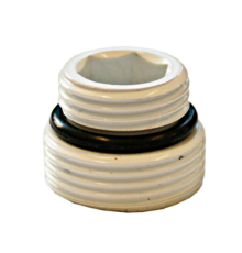 Ниппель Schlosser 1/2x3/4 под евроконус белый 603000003.06