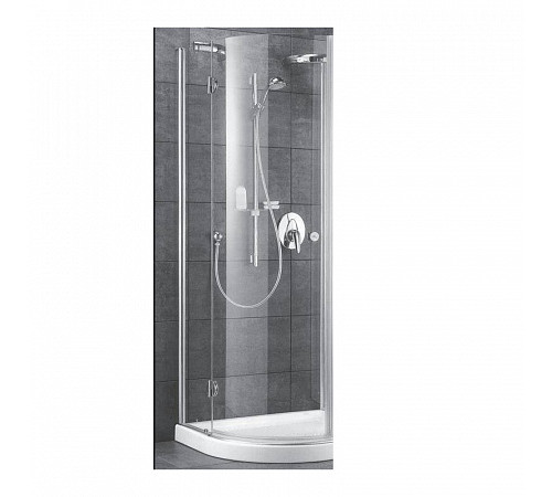 Дверь для душевого ограждения левая Ideal Standard Aquarian De Luxe Q серебристая TC836YB