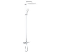 Душевая система GROHE Tempesta System 250 Cube с термостатом и изливом на ванну хром 26691001