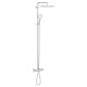 Душевая система GROHE Tempesta System 250 Cube с термостатом и изливом на ванну хром 26691001