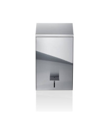 Ведро для мусора Decor Walther TE 70 SC напольное с педалью сталь полированная 0614570