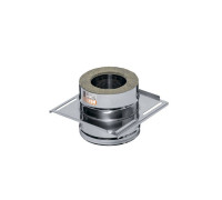 Площадка монтажная Ferrum 430/1.5 мм Ф150х210 мм Af3208