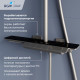 Душевая система RGW SP-34Gr графит 51140134-11
