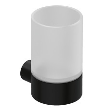 Держатель со стаканом KLUDI VELA R черный матовый 5897539