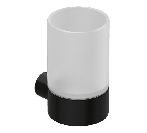 Держатель со стаканом KLUDI VELA R черный матовый 5897539