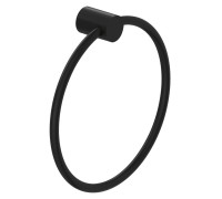 Кольцо для полотенец KLUDI VELA R 200 мм черный матовый 5897839
