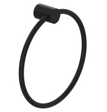 Кольцо для полотенец KLUDI VELA R 200 мм черный матовый 5897839