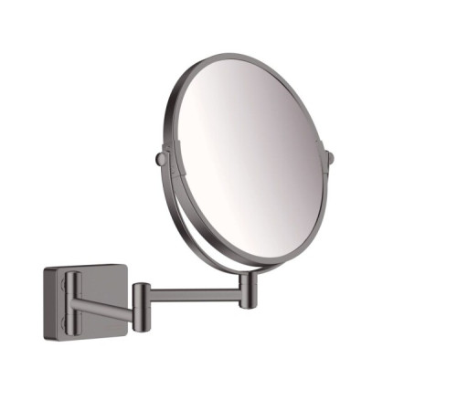 Зеркало для бритья Hansgrohe AddStoris шлифованный черный хром 41791340