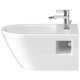 Биде подвесное Duravit D-Neo 37x54 см с переливом белый 2295150000