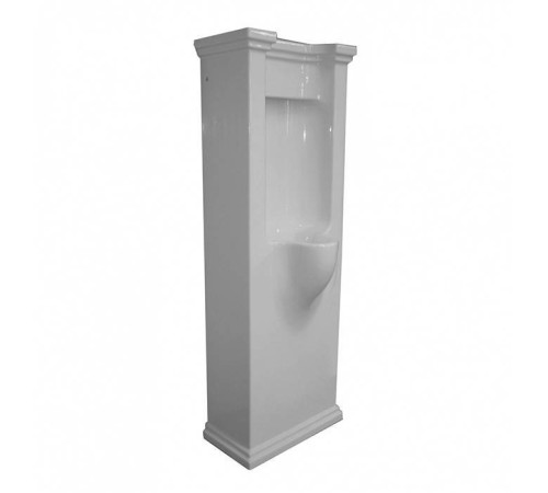 Писсуар напольный Kerasan Waldorf с сифоном и комплектом крепежа белый 413101