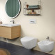 Унитаз подвесной Villeroy & Boch Subway 3.0 безободковый с сиденьем SoftClosing CeramicPlus 4670TSR1