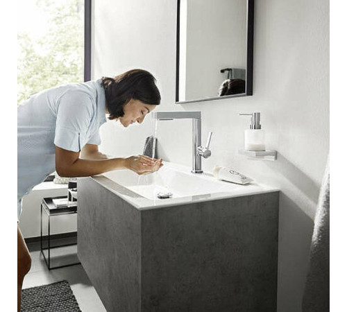 Смеситель для раковины Hansgrohe Finoris на 1 отверстие с донным клапаном Push-Open хром 76063000
