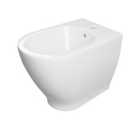 Биде напольное Kerasan Aquatech 55х35 см 1 отверстие белый 372201.1