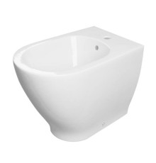 Биде напольное Kerasan Aquatech 55х35 см 1 отверстие белый 372201.1