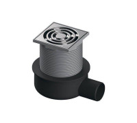 Трап для душа TECEdrainpoint S 50 горизонтальный DN 50 нержавеющая сталь 3601050