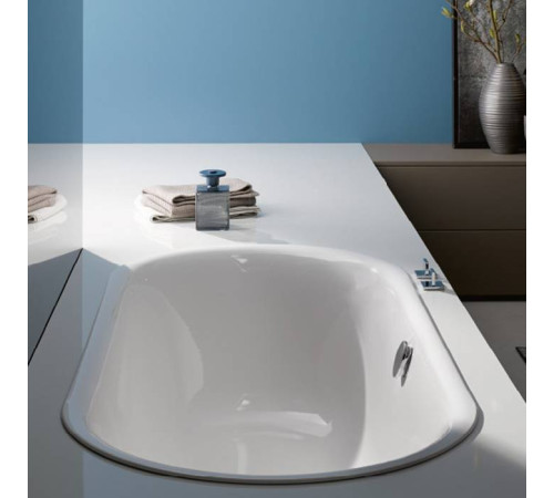 Ванна встраиваемая Bette BetteLux Oval 180x80x45 см белый 3466-000 PLUS