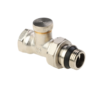 Клапан настроечный прямой Hogart Premium 1/2 НВ PN 10 с кольцом TR11304